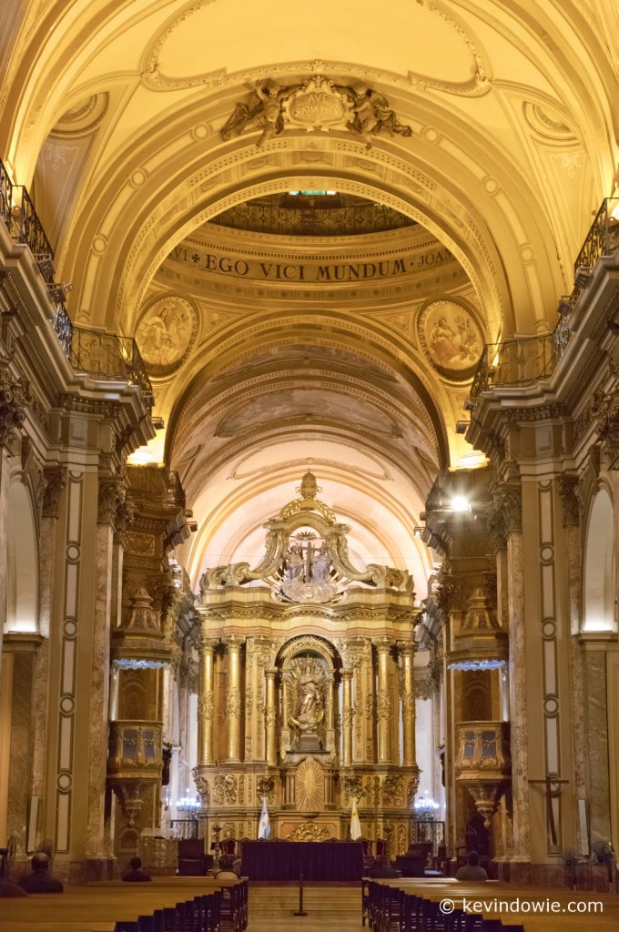 Main altarpiece by Isidro Lorea (1785)