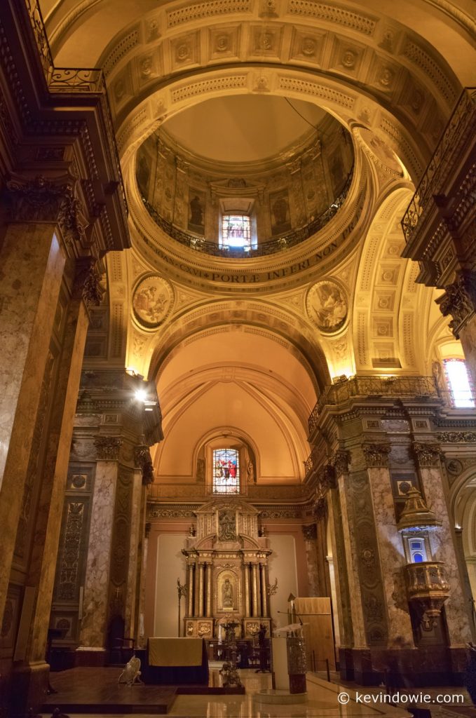 Interior, Metropolitan Cathedral, Buenos Aires.